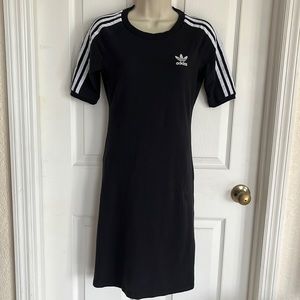 Adidas Black Short Sleeves Dress
